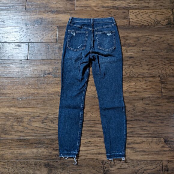 Gap True Skinny Ankle Sky High rise jeans size 25, 0 regular - Picture 6 of 14